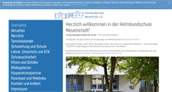 Desktop Screenshot of helmbundschule.de