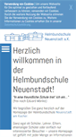 Mobile Screenshot of helmbundschule.de